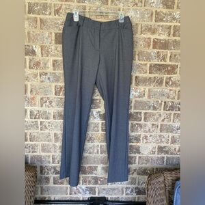 Worthington Curvy Fit Perfect Trouser Slacks Size 12 Gray
